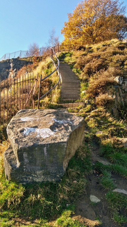 No 6 - Steps up Baildon Bank to come out near Sandal playing fields