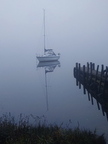 43 Morning mirage on Coniston Water