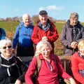 Bob,David,Austin,Harry,Jean,Susan & Linda - walk from Craster to Alnmouth