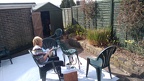 Painting in Sunny Lockdown