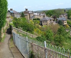 31 Looking towards the Church in Baildon from the bank too path